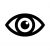 Eye icon logo. Look and Vision icons. Vector and illustration